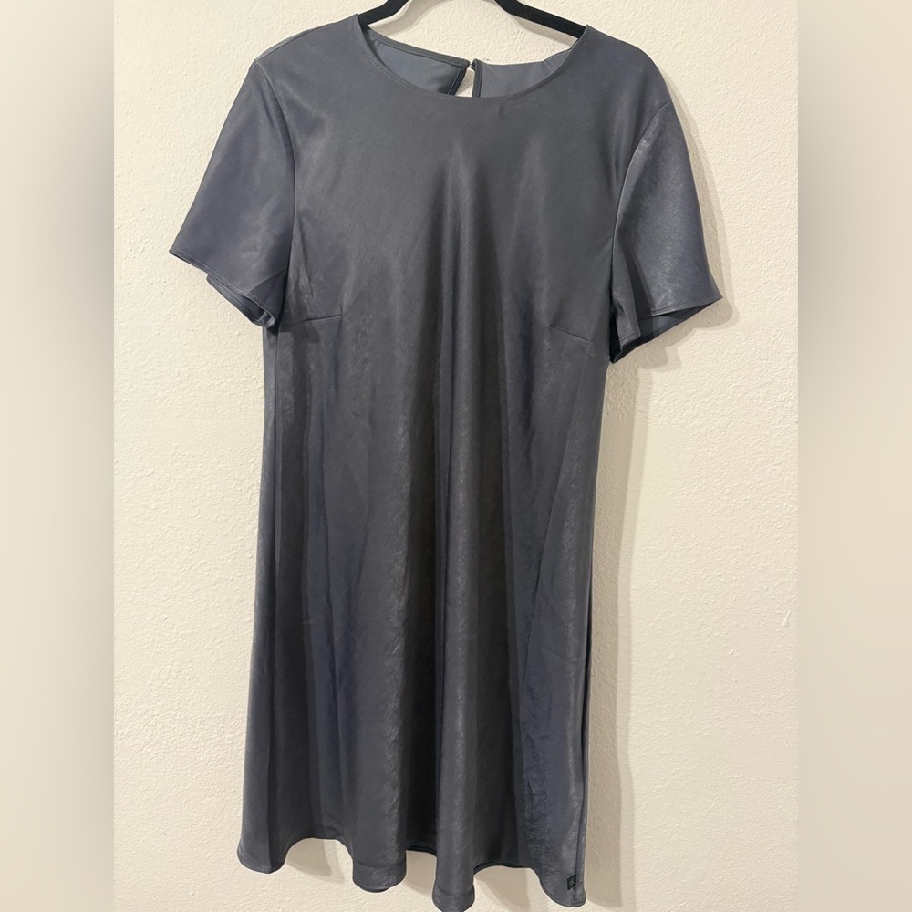 Brand new Calvin Klein Charcoal Midi t shirt Dress